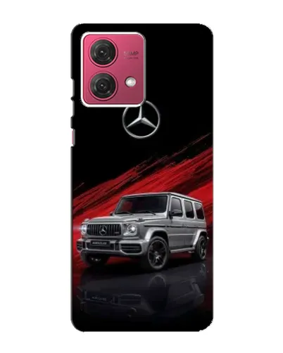 Чехол для Motorola MOTO G84 с картинкой «Mercedes G-Class красный»