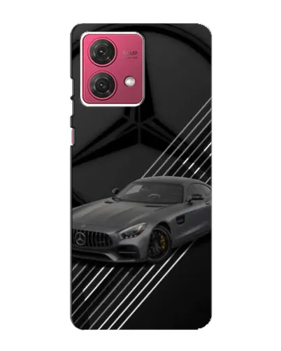 Чехол для Motorola MOTO G84 с картинкой «Mercedes AMG — графика»
