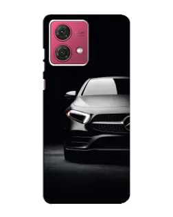 Чехол для Motorola MOTO G84 с картинкой «Свет фар Mercedes»