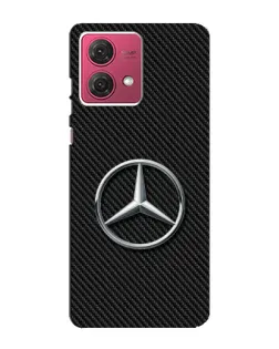 Чехол для Motorola MOTO G84 с картинкой «Карбоновый Mercedes стиль»