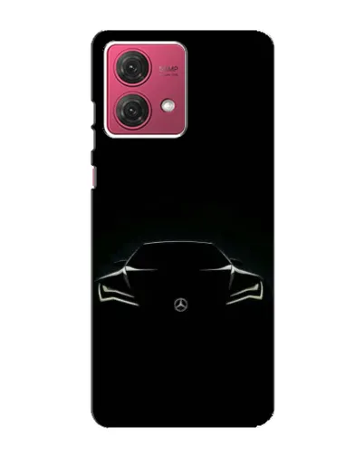 Чехол для Motorola MOTO G84 с картинкой «Mercedes — силуэт авто» Чехол для Motorola MOTO G84 с картинкой «Mercedes — силуэт авто»