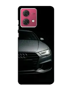 Чехол для Motorola MOTO G84 с картинкой «Audi — детализация кузова» Чехол для Motorola MOTO G84 с картинкой «Audi — детализация кузова»