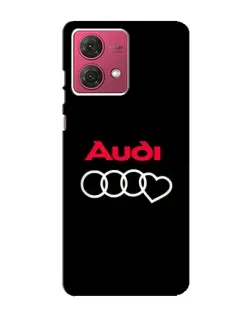 Чехол для Motorola MOTO G84 с картинкой «Логотип Audi Heart» Чехол для Motorola MOTO G84 с картинкой «Логотип Audi Heart»