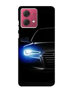 Чехол для Motorola MOTO G84 с картинкой «Неоновый взгляд Audi» Чехол для Motorola MOTO G84 с картинкой «Неоновый взгляд Audi»