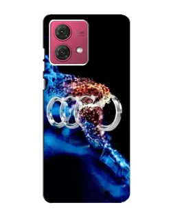 Чехол для Motorola MOTO G84 с картинкой «Энергия лого Audi» Чехол для Motorola MOTO G84 с картинкой «Энергия лого Audi»