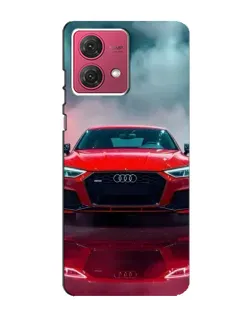 Чехол для Motorola MOTO G84 с картинкой «Audi RS — красный стиль» Чехол для Motorola MOTO G84 с картинкой «Audi RS — красный стиль»