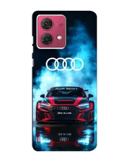 Чехол для Motorola MOTO G84 с картинкой «Audi Sport — неон» Чехол для Motorola MOTO G84 с картинкой «Audi Sport — неон»