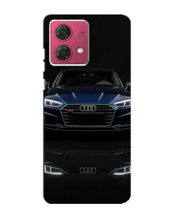 Чехол для Motorola MOTO G84 с картинкой «Audi — ночное отражение» Чехол для Motorola MOTO G84 с картинкой «Audi — ночное отражение»