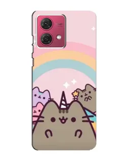 Чехол для Motorola MOTO G84 с картинкой «Единорог Pusheen» Чехол для Motorola MOTO G84 с картинкой «Единорог Pusheen»