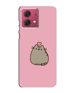 Чехол для Motorola MOTO G84 с картинкой «Pusheen сердце» Чехол для Motorola MOTO G84 с картинкой «Pusheen сердце»