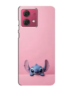 Чехол для Motorola MOTO G84 с картинкой «Stitch выглядывает»