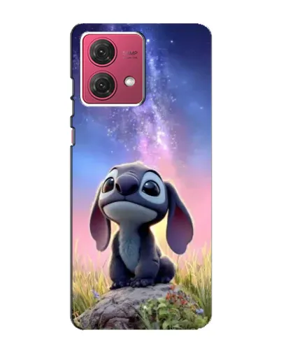 Чехол для Motorola MOTO G84 с картинкой «Стич на рассвете» Чехол для Motorola MOTO G84 с картинкой «Стич на рассвете»