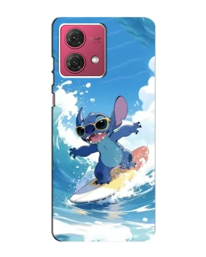 Чехол для Motorola MOTO G84 с картинкой «Стич на волне» Чехол для Motorola MOTO G84 с картинкой «Стич на волне»