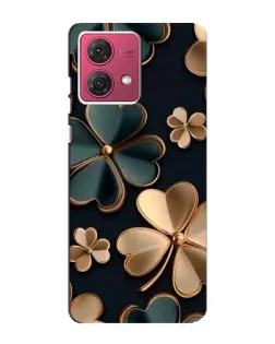 Чехол для Motorola MOTO G84 с картинкой «Клевер в золоте» Чехол для Motorola MOTO G84 с картинкой «Клевер в золоте»