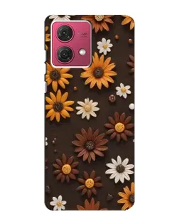 Чехол для Motorola MOTO G84 с картинкой «Узор из маленьких подсолнухов» Чехол для Motorola MOTO G84 с картинкой «Узор из маленьких подсолнухов»