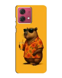 Чехол для Motorola MOTO G84 с картинкой «Капибара на отдыхе» Чехол для Motorola MOTO G84 с картинкой «Капибара на отдыхе»