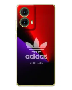 Чехол для Motorola MOTO G85 с картинкой «Adidas Red Neon»
