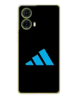 Чехол для Motorola MOTO G85 с картинкой «Adidas Cyan Logo» Чехол для Motorola MOTO G85 с картинкой «Adidas Cyan Logo»
