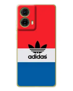 Чехол для Motorola MOTO G85 с картинкой «Ретро блоки Adidas» Чехол для Motorola MOTO G85 с картинкой «Ретро блоки Adidas»