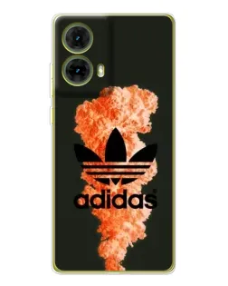 Чехол для Motorola MOTO G85 с картинкой «Оранжевый дым Adidas» Чехол для Motorola MOTO G85 с картинкой «Оранжевый дым Adidas»
