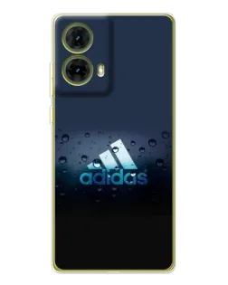 Чехол для Motorola MOTO G85 с картинкой «Adidas Water Drops» Чехол для Motorola MOTO G85 с картинкой «Adidas Water Drops»