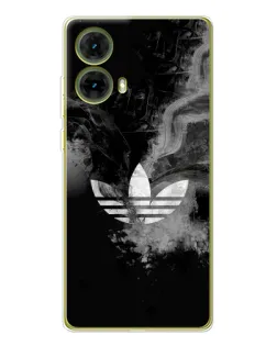 Чехол для Motorola MOTO G85 с картинкой «Абстрактный дым Adidas» Чехол для Motorola MOTO G85 с картинкой «Абстрактный дым Adidas»