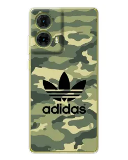 Чехол для Motorola MOTO G85 с картинкой «Милитари стиль Adidas» Чехол для Motorola MOTO G85 с картинкой «Милитари стиль Adidas»