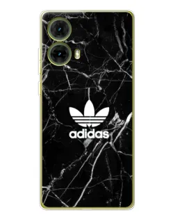 Чехол для Motorola MOTO G85 с картинкой «Белый мрамор Adidas» Чехол для Motorola MOTO G85 с картинкой «Белый мрамор Adidas»