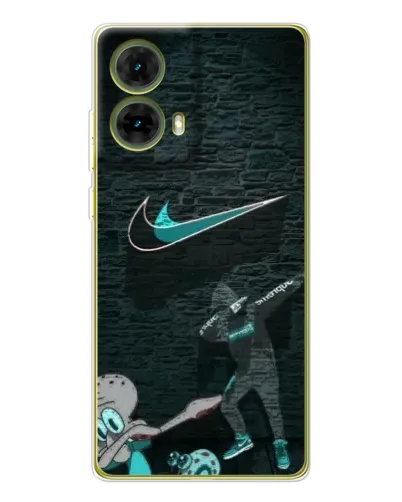 Чехол для Motorola MOTO G85 с картинкой «Спортивный арт Nike» Чехол для Motorola MOTO G85 с картинкой «Спортивный арт Nike»