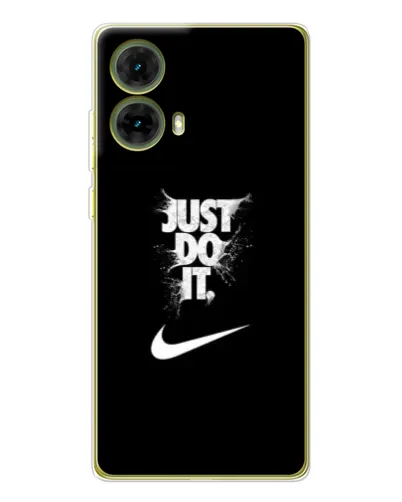 Чехол для Motorola MOTO G85 с картинкой «Текстовый принт Nike» Чехол для Motorola MOTO G85 с картинкой «Текстовый принт Nike»