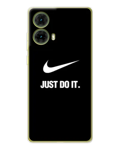 Чехол для Motorola MOTO G85 с картинкой «Классический принт Nike» Чехол для Motorola MOTO G85 с картинкой «Классический принт Nike»