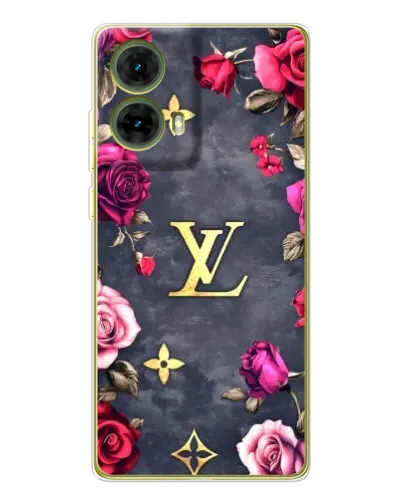 Чехол для Motorola MOTO G85 с картинкой «Цветочный Louis Vuitton» Чехол для Motorola MOTO G85 с картинкой «Цветочный Louis Vuitton»