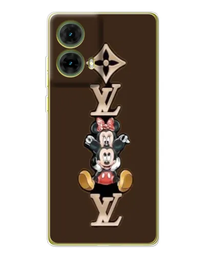 Чехол для Motorola MOTO G85 с картинкой «LV и Микки Маус» Чехол для Motorola MOTO G85 с картинкой «LV и Микки Маус»