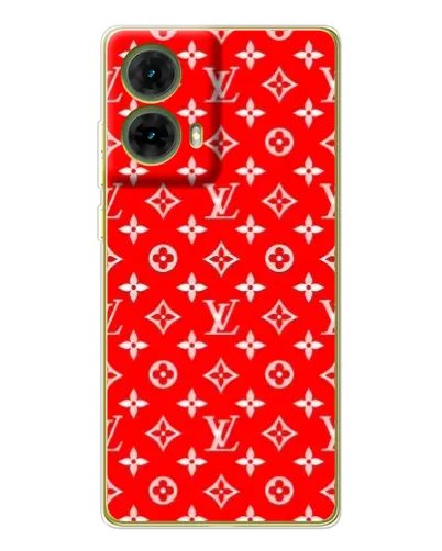 Чехол для Motorola MOTO G85 с картинкой «Яркий паттерн LV» Чехол для Motorola MOTO G85 с картинкой «Яркий паттерн LV»