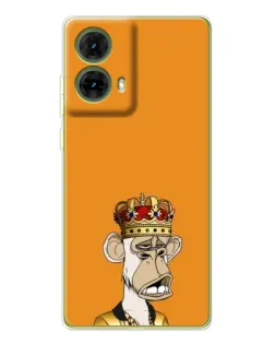 Чехол для Motorola MOTO G85 с картинкой «Золотая обезьяна Bored Ape»