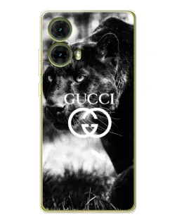 Чехол для Motorola MOTO G85 с картинкой «Gucci — дикая природа»