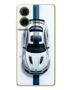 Чехол для Motorola MOTO G85 с картинкой «Вид сверху — BMW M»