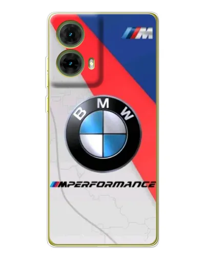 Чехол для Motorola MOTO G85 с картинкой «BMW Performance стиль» Чехол для Motorola MOTO G85 с картинкой «BMW Performance стиль»