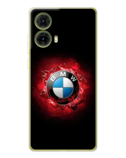 Чехол для Motorola MOTO G85 с картинкой «Логотип BMW — вспышка» Чехол для Motorola MOTO G85 с картинкой «Логотип BMW — вспышка»