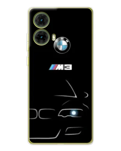 Чехол для Motorola MOTO G85 с картинкой «Минималистичный принт BMW M3» Чехол для Motorola MOTO G85 с картинкой «Минималистичный принт BMW M3»