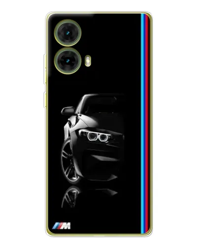 Чехол для Motorola MOTO G85 с картинкой «Силуэт BMW в темноте» Чехол для Motorola MOTO G85 с картинкой «Силуэт BMW в темноте»
