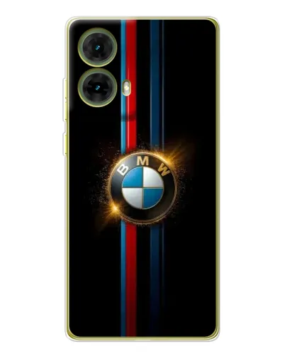 Чехол для Motorola MOTO G85 с картинкой «BMW M-Power неон» Чехол для Motorola MOTO G85 с картинкой «BMW M-Power неон»
