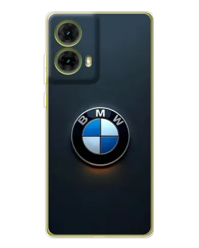 Чехол для Motorola MOTO G85 с картинкой «Логотип BMW — минимализм» Чехол для Motorola MOTO G85 с картинкой «Логотип BMW — минимализм»