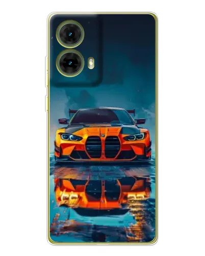 Чехол для Motorola MOTO G85 с картинкой «BMW — золотая эмблема» Чехол для Motorola MOTO G85 с картинкой «BMW — золотая эмблема»
