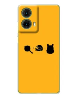 Чехол для Motorola MOTO G85 с картинкой «BMW — современная классика»