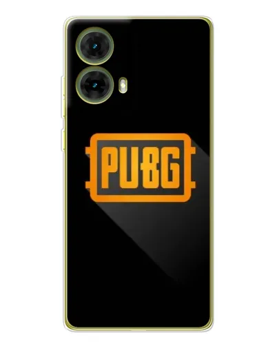 Чехол для Motorola MOTO G85 с картинкой «PUBG — рамка лого» Чехол для Motorola MOTO G85 с картинкой «PUBG — рамка лого»