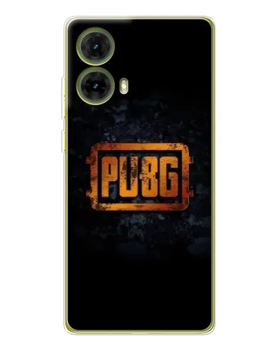 Чехол для Motorola MOTO G85 с картинкой «PUBG — золотой логотип» Чехол для Motorola MOTO G85 с картинкой «PUBG — золотой логотип»