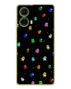 Чехол для Motorola MOTO G85 с картинкой «Экипаж Among Us»