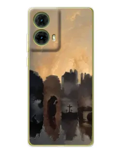 Чехол для Motorola MOTO G85 с картинкой «Дорога к вере»