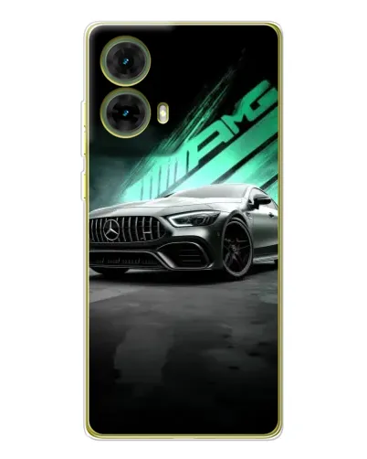Чехол для Motorola MOTO G85 с картинкой «Темный Mercedes AMG» Чехол для Motorola MOTO G85 с картинкой «Темный Mercedes AMG»